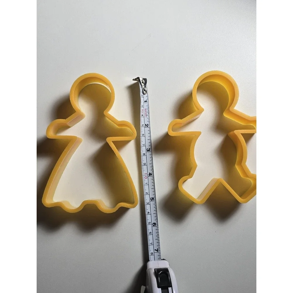 Cookie Cutter Gingerbread Man‎ & Woman Mom Dad Set 2